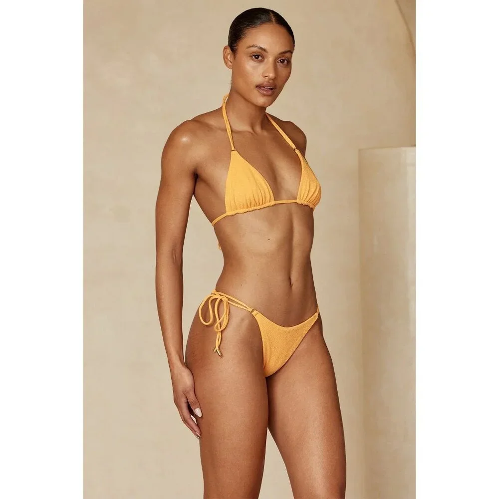 MONDAY Swimwear Hanalei Bikini In Orange